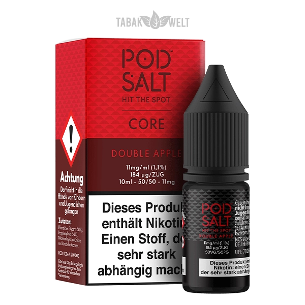Pod Salt Core E-Liquid Double Apple 10 ml 11 mg/ml