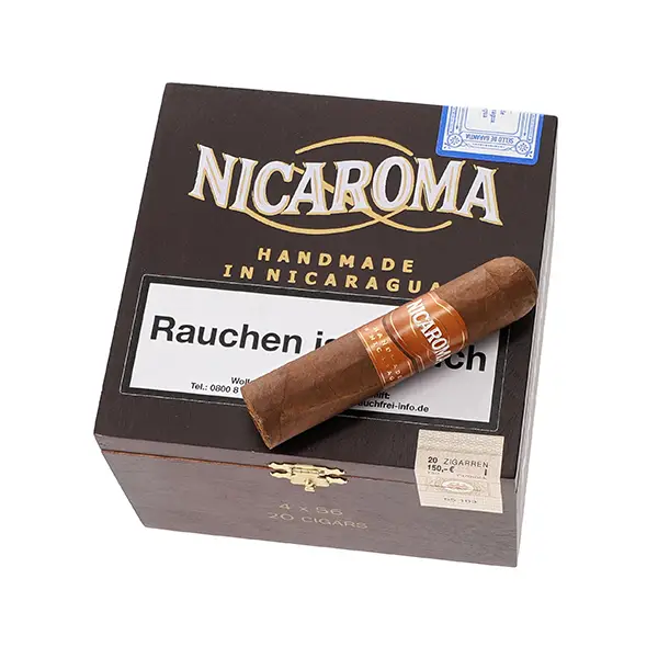 Nicaroma Zigarren 4x56 Kiste Detail