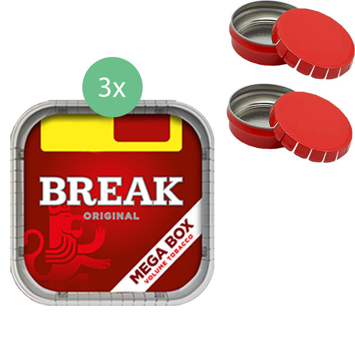 Break Original 3 x Mega Box mit Aschenbecher