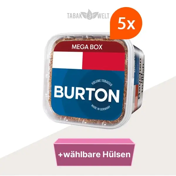 burton-blue-volumentabak-5x-mega-box-mit-waehlbaren-huelsen