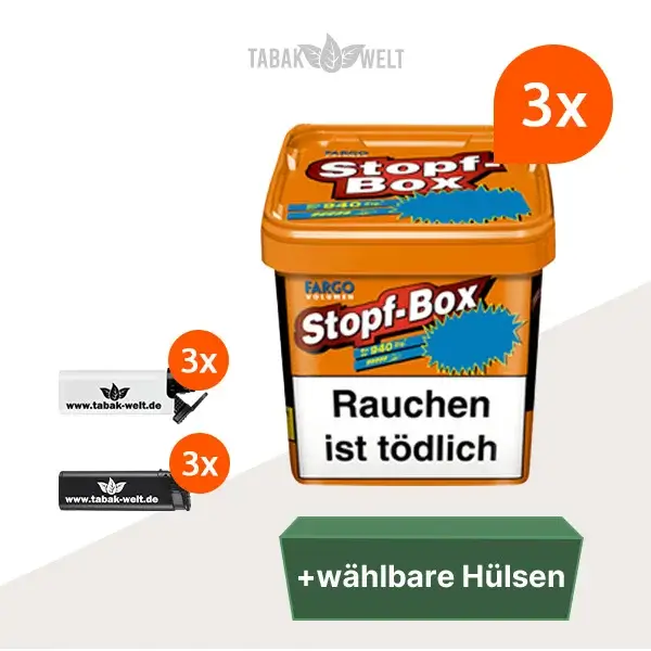 fargo-orange-volumentabak-xxl-3x-eimer-mit-waehlbaren-huelsen-und-feuerzeugen