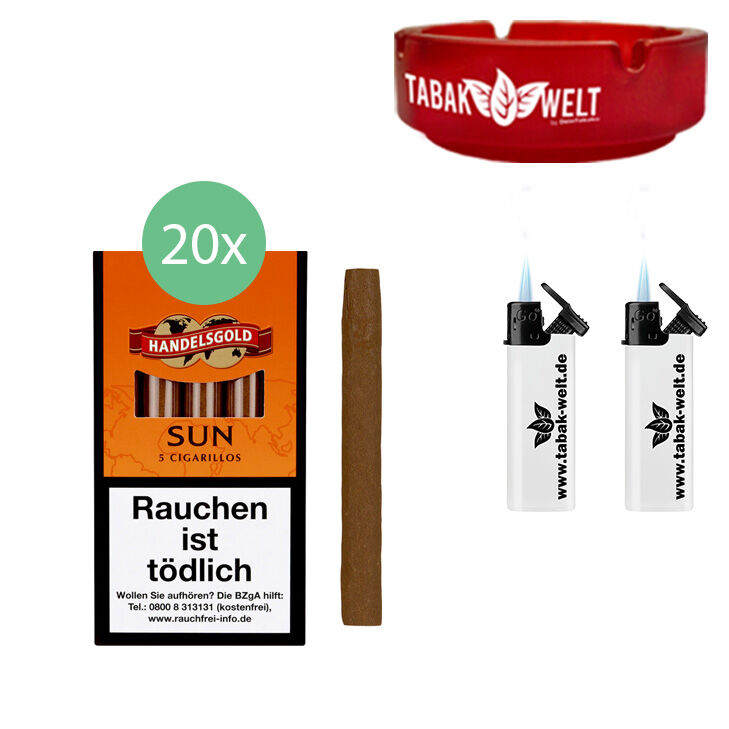 Handelsgold Sweet Zigarillos Sun 20 x 5 Stück