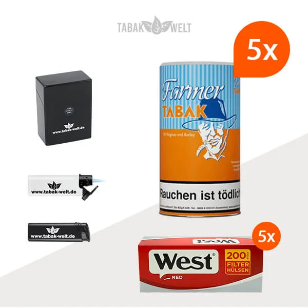 farmer-orange-pfeifentabak-5x-dose-mit-1000-west-huelsen