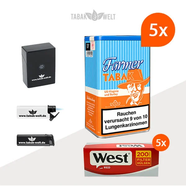 farmer-orange-pfeifentabak-5x-dose-mit-1000-west-huelsen