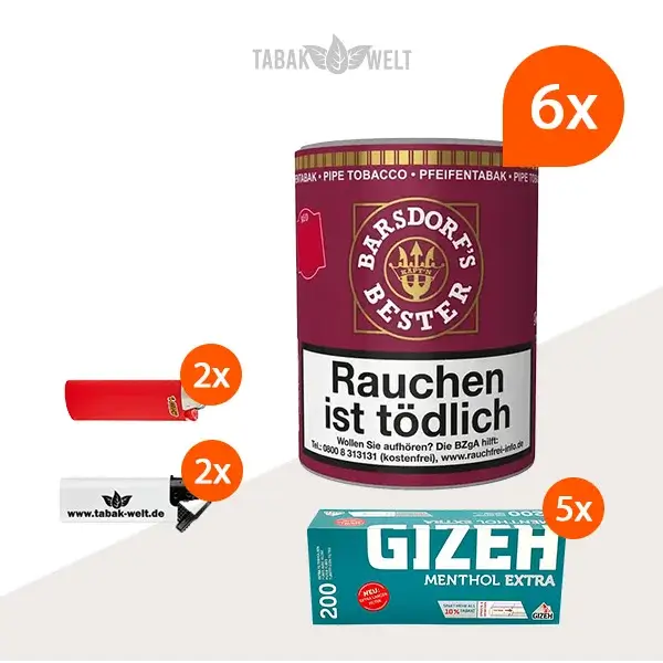 barsdorf-s-bester-cherry-red-pfeifentabak-6x-dose-mit-gizeh-menthol-extra-huelsen