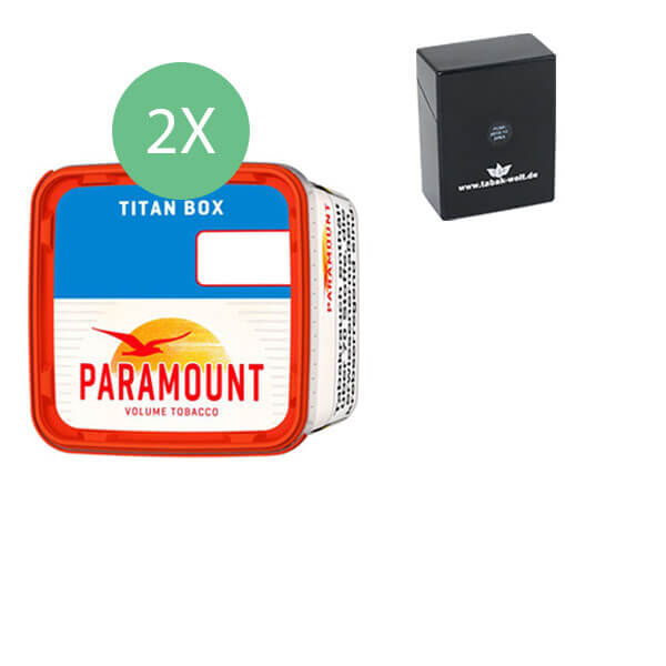 2 x Paramount Titan Box mit Etui