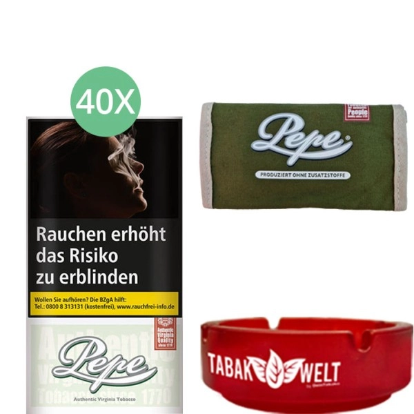 pepe-fine-green-40-x-30g-mit-tabaktasche pepe-fine-green-40-x-30g-mit-tabaktasche