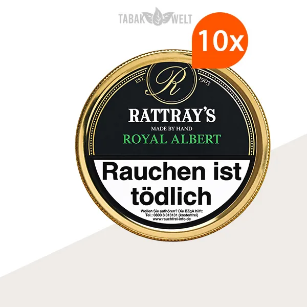 Rattray’s Signature Collection Royal Albert Pfeifentabak, 10er-Box