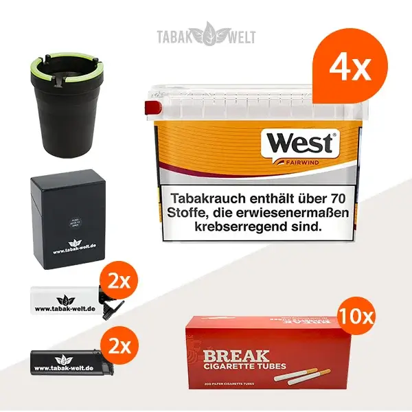 west-yellow-volumentabak-4x-mega-box-mit-2000-break-huelsen