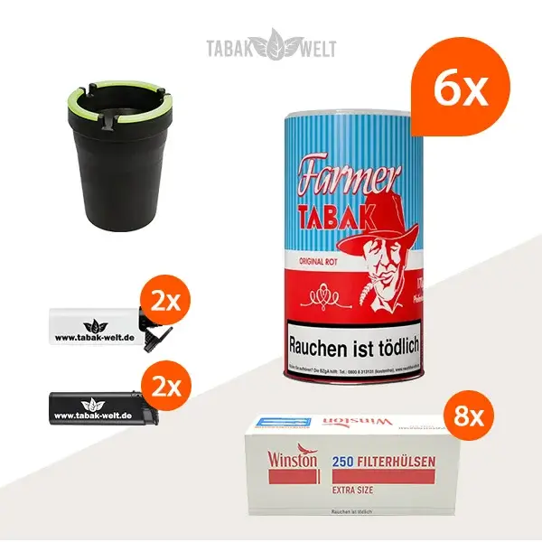 farmer-rot-pfeifentabak-6x-dose-mit-2000-extra-size-filterhuelsen