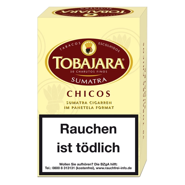 Tobajara Chicos Zigarillos Sumatra Panetela