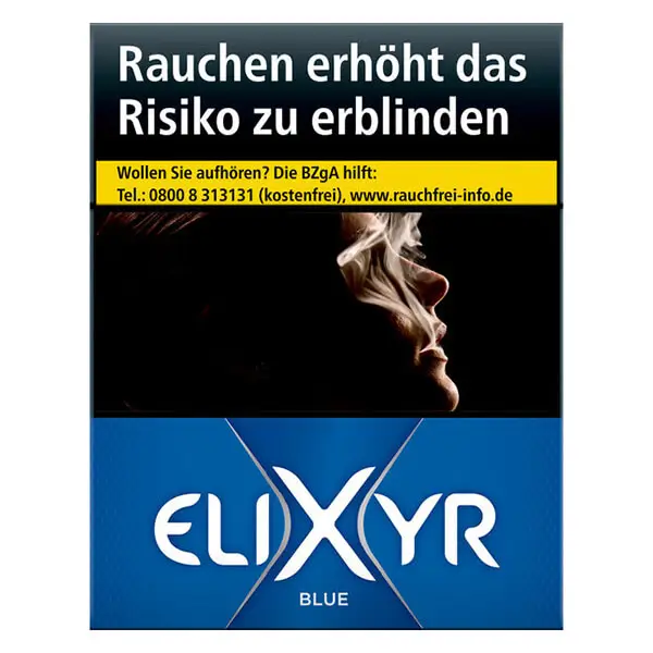 Die Elixyr Blue Zigaretten in XL