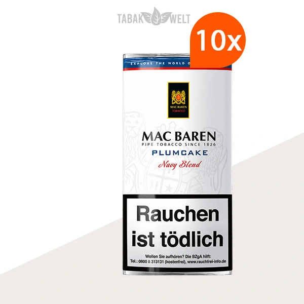 Mac Baren Plumcake Pfeifentabak – 10 Pouches