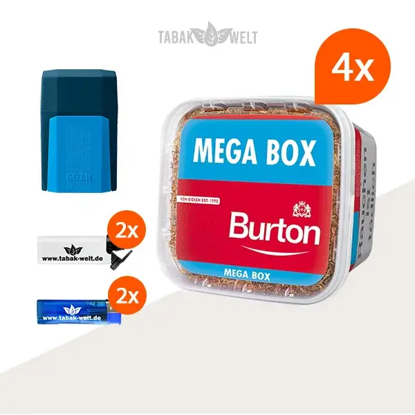 burton-red-volumentabak-4x-mega-box-mit-gizeh-etui burton-red-volumentabak-4x-mega-box-mit-gizeh-etui