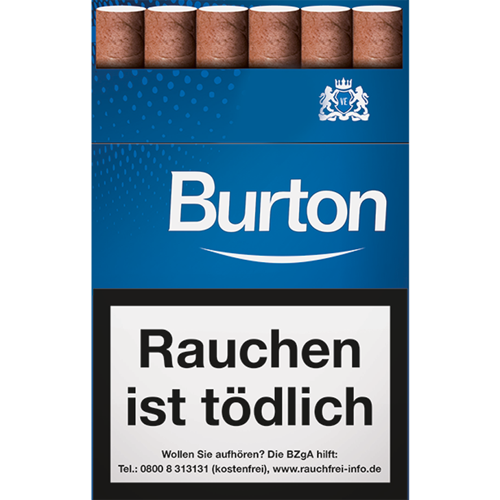 Burton Blue Zigarillos 2,60 €