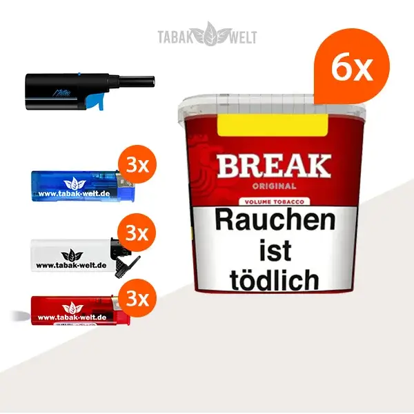 break-original-volumentabak-6x-giga-box-mit-led-feuerzeugen
