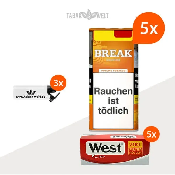 break-orange-volumentabak-5x-dose-mit-1000-huelsen-und-sturmfeuerzeugen