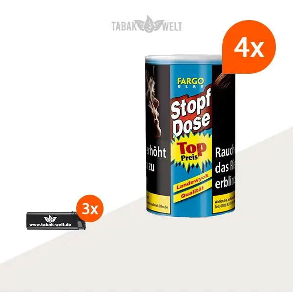 fargo-blau-volumentabak-4x-dose-mit-feuerzeugen
