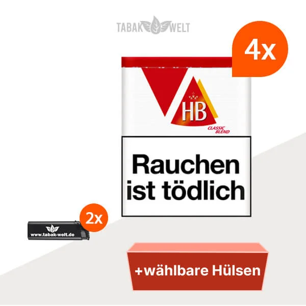 hb-classic-blend-feinschnitt-tabak-4x-dose-mit-waehlbaren-huelsen