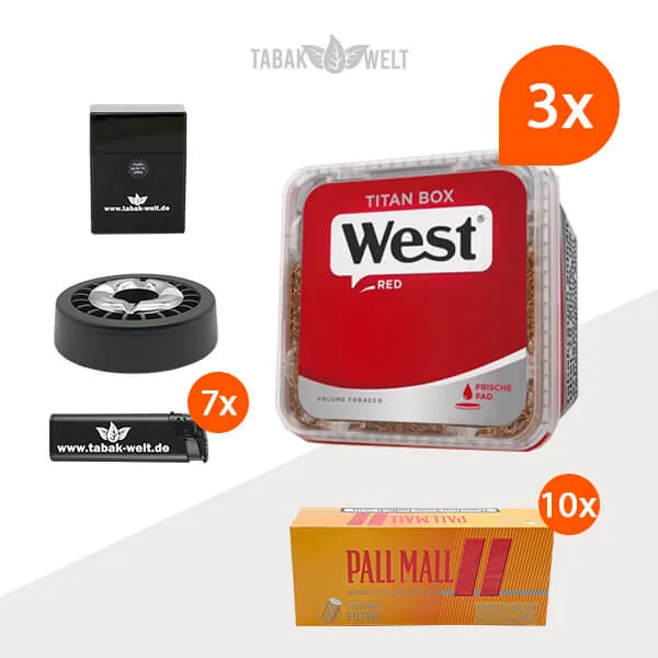 west-volumentabak-3x-titan-box-mit-pall-mall-huelsen