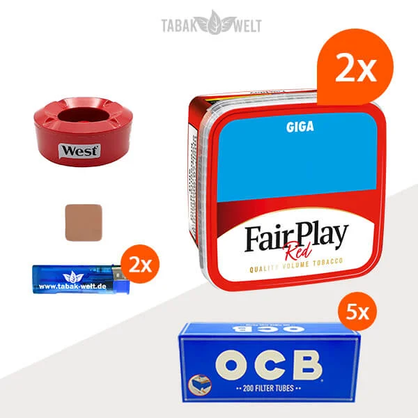 fair-play-red-volumentabak-2x-giga-box-mit-1000-king-size-huelsen-und-aschenbecher fair-play-red-volumentabak-2x-giga-box-mit-1000-king-size-huelsen-und-aschenbecher
