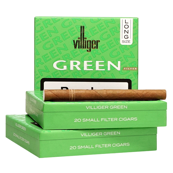 Villiger Zigarillos Long Size Green Filter