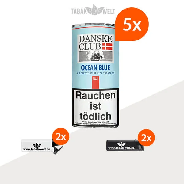 danske-club-ocean-blue-pfeifentabak-5x-pouch-mit-feuerzeuge