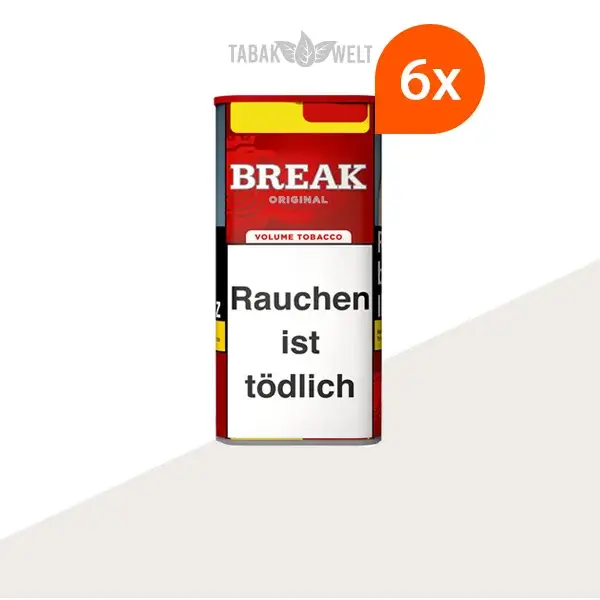 break-tabak-red-6x-dose-ohne-zubehor