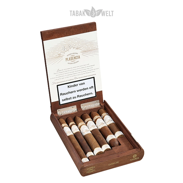 Plasencia Reserva Original Zigarren Sampler Offen