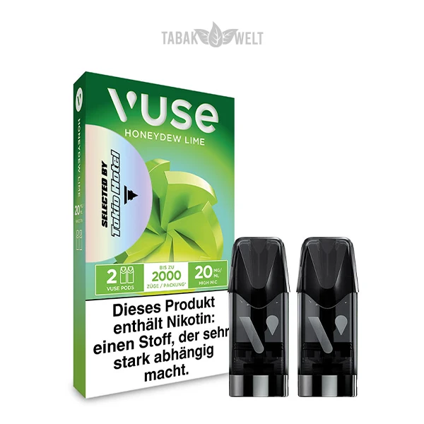 vuse x tokio hotel pod honeydew lime