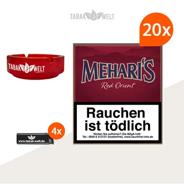 20x-mehari-s-red-orient-mit-feuerzeuge-und-glasaschenbecher 20x-mehari-s-red-orient-mit-feuerzeuge-und-glasaschenbecher