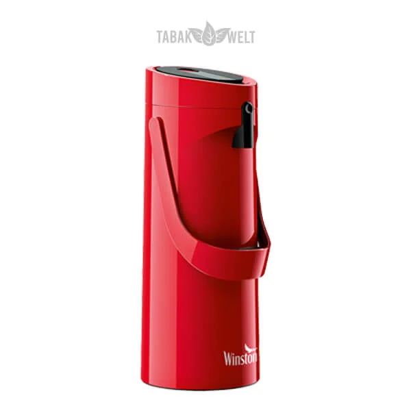 Winston Red Volumentabak 6x Titan Box mit wählbaren Hülsen und Kaffee-Pumpkanne Winston Red Volumentabak 6x Titan Box mit wählbaren Hülsen und Kaffee-Pumpkanne