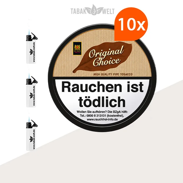 Mac Baren Original Choice Pfeifentabak – 10 Dosen