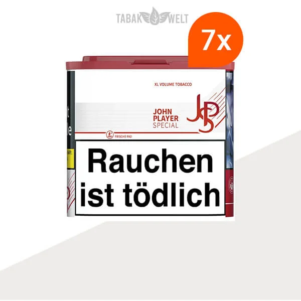 JPS Red Volumentabak im 7er-Pack