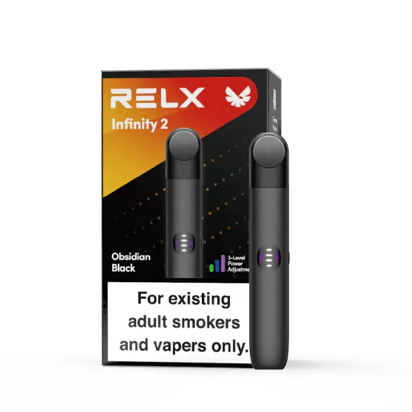 Relx E-Zigarette Infinity 2 Obsidian Black Mehrweg