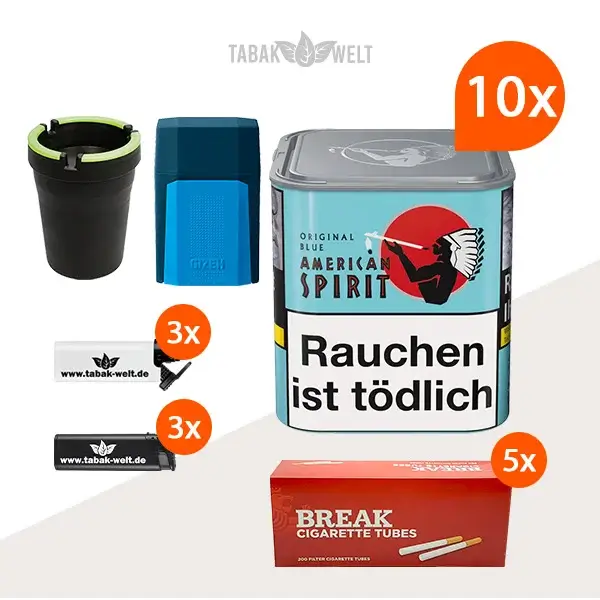 american-spirit-blue-feinschnitt-tabak-10x-original-dose-mit-1000-filterhuelsen american-spirit-blue-feinschnitt-tabak-10x-original-dose-mit-1000-filterhuelsen