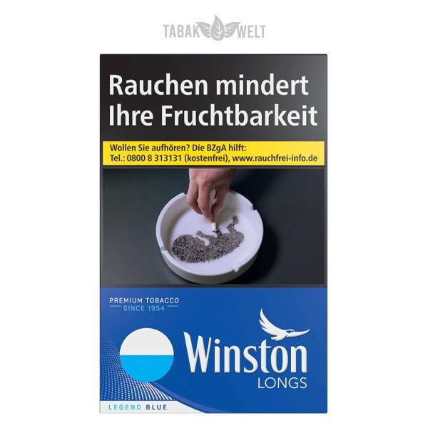 Winston Blue Longs Zigaretten Big Pack XXL