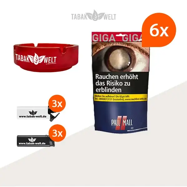pall-mall-red-volumentabak-6x-beutel-mit-aschenbecher