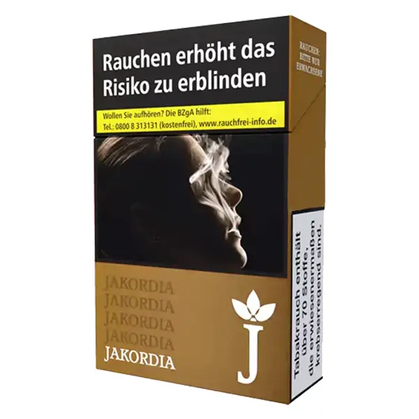 Jakordia Zigaretten Long Gold 5,70 €