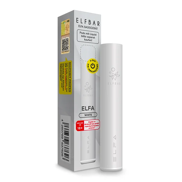 Elfbar Elfa White E-Zigarette