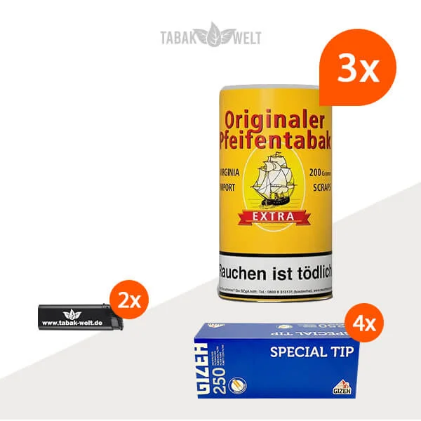 originaler-pfeifentabak-3x-dose-mit-1000-filter-huelsen-und-feuerzeugen