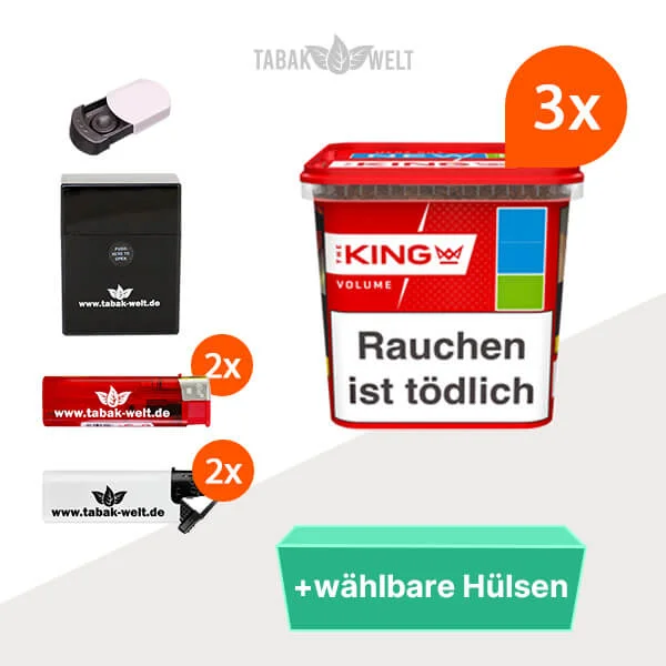 3x-king-volumentabak-blue-mit-wahlbarem-huelsen-und-taschenasche-tw
