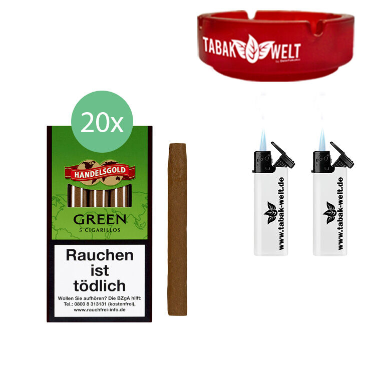 Handelsgold Sweet Zigarillos Green 20 x 5 Stück