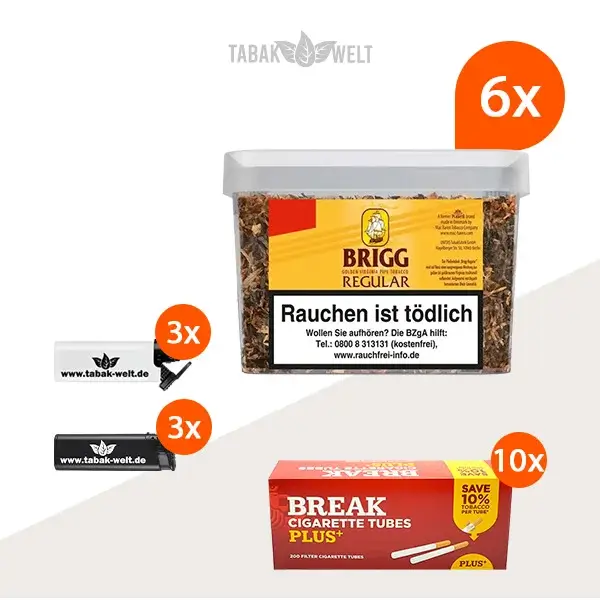 brigg-regular-pfeifentabak-6x-eimer-mit-2000-break-plus-huelsen