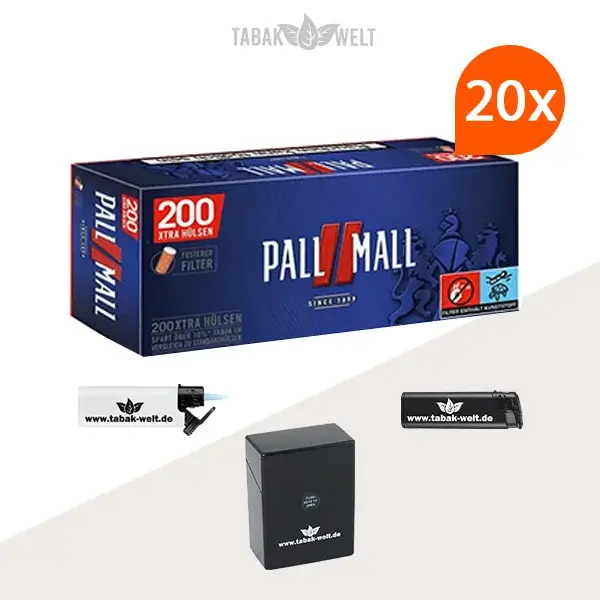 20x-pall-mall-red-xtra-filterhuelsen-200er-4000-stueck-mit-etui