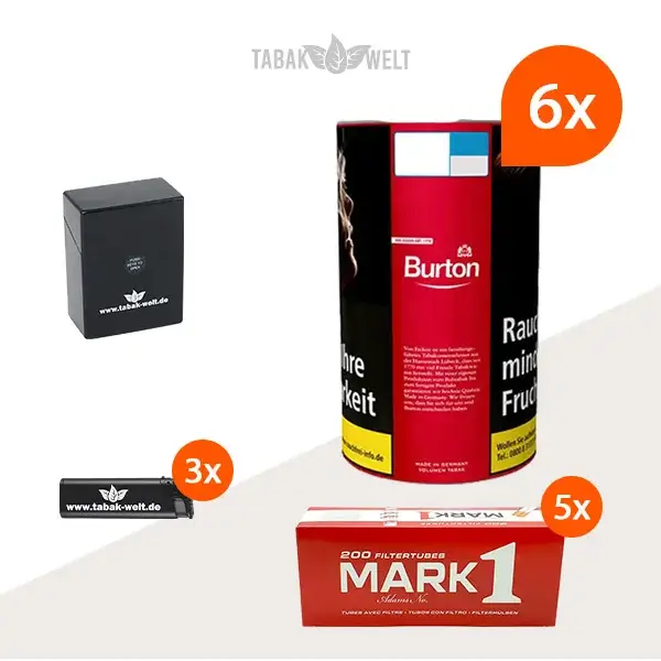 burton-original-volumentabak-xxl-6x-dose-mit-1000-king-size-huelsen-und-etui