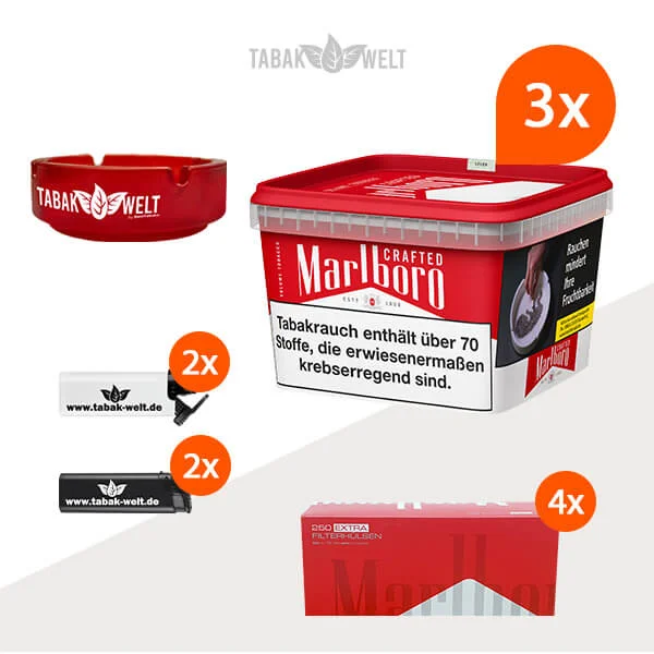 marlboro-tabak-crafted-selection-3x-eimer-mit-1000-huelsen-und-feuerzeugen