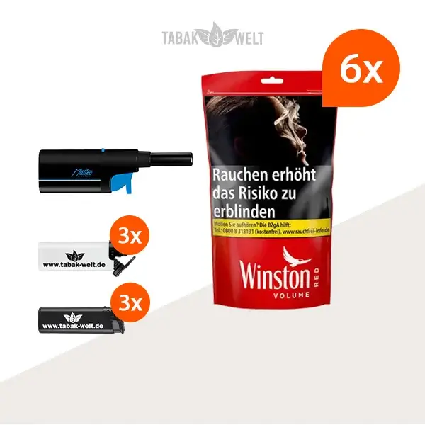 winston-red-volumentabak-6x-beutel-xl-mit-stabfeuerzeug