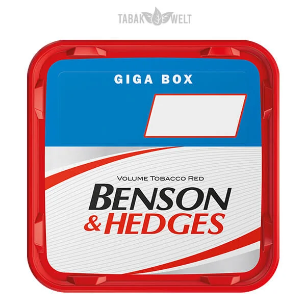 Benson und Hedges Tabak Rot Giga Box
