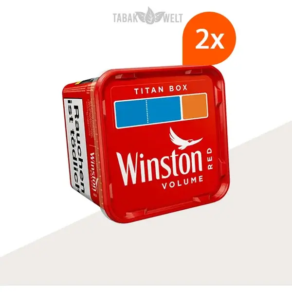 Winston Volumentabak 2 x Titan Box